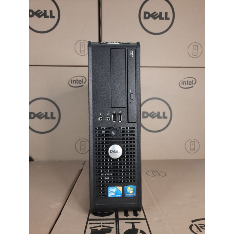 PAKETAN PC MINI DELL OPTIPLEX 780 CORE 2DUO RAM 2GB HDD 160GB LCD 17 IN KOTAK SECOND BERKUALITAS