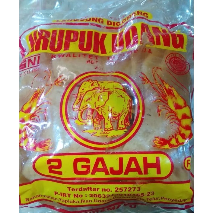 

Kerupuk Udang 2 Gajah