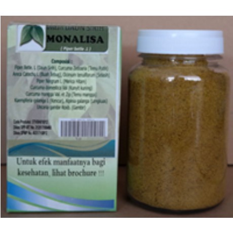 

Ramuan Herbal Instan Daun Sirih Monalisa