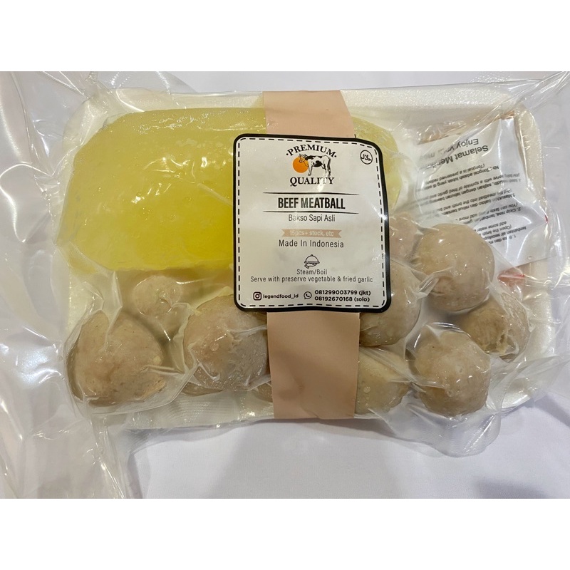 

Bakso sapi asli khas Indonesia