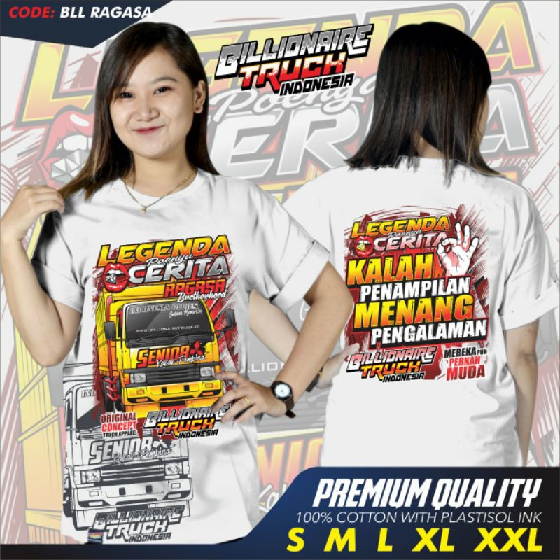 Kaos truck Billionaire truck Indonesia BLL RAGASA