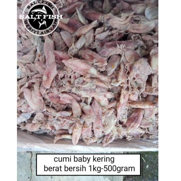 

Kekinian.. baby cumi asin kering 500gram 0MH