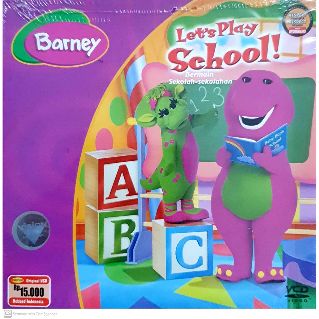 Barney Let's Play School | VCD Original