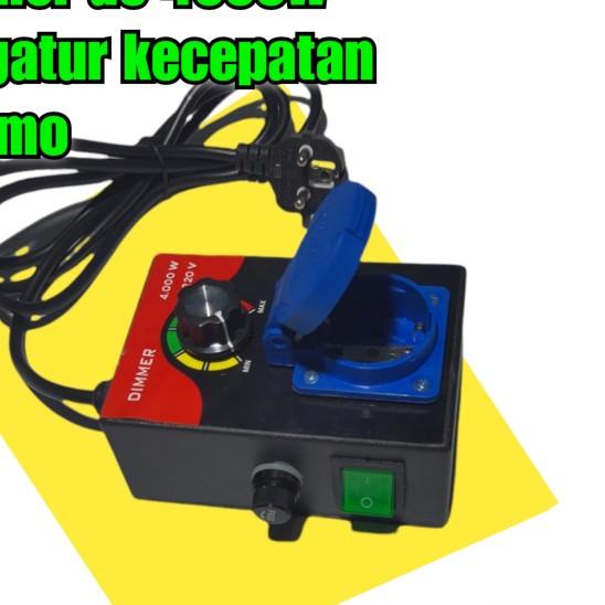 ☜ dimmer 2000w terminal dimmer 2000 wat pengatur kecepatan dimmer ac 22 - 1 lubang, 1.5 METER ♔