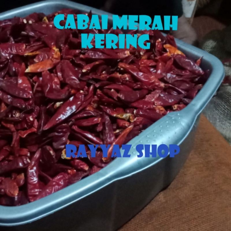 

CABAI MERAH KERING UTUH - CABE MERAH - 500 GR