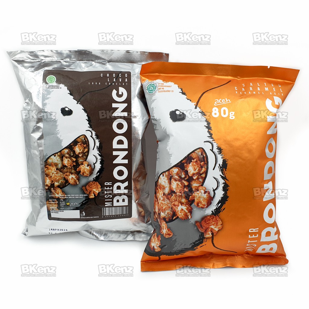 

Mister Brondong Paket Isi 2 Popcorn Caramel Coklat Keju