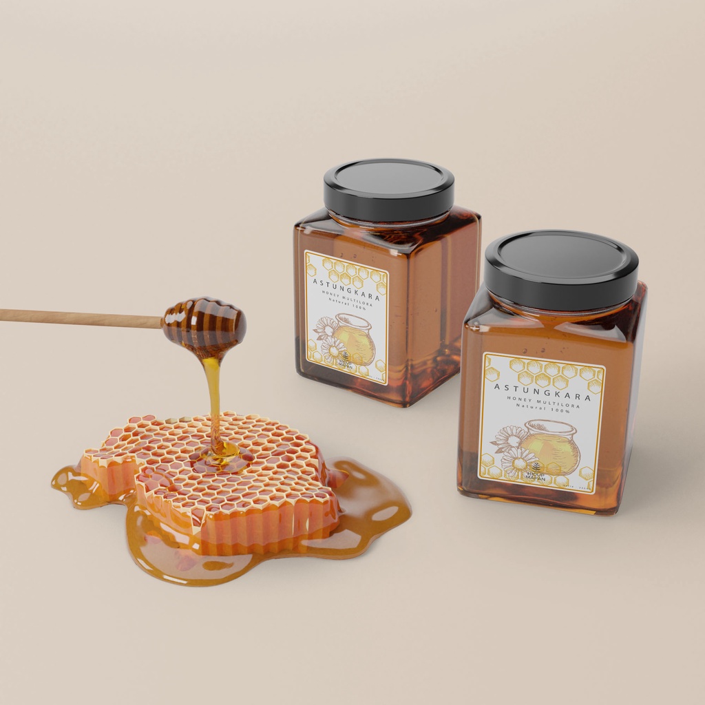 

Astungkara Honey Madu Asli Murni Alami Organik Multilora 230gr