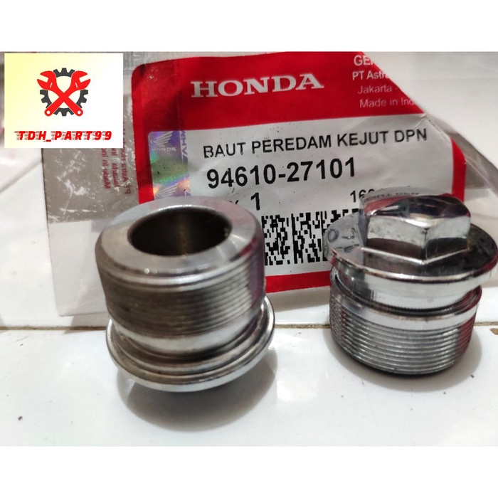 TUTUP BAUT AS SHOCK DEPAN TIGER/CB150/VERZA/MEGAPRO (1SET)