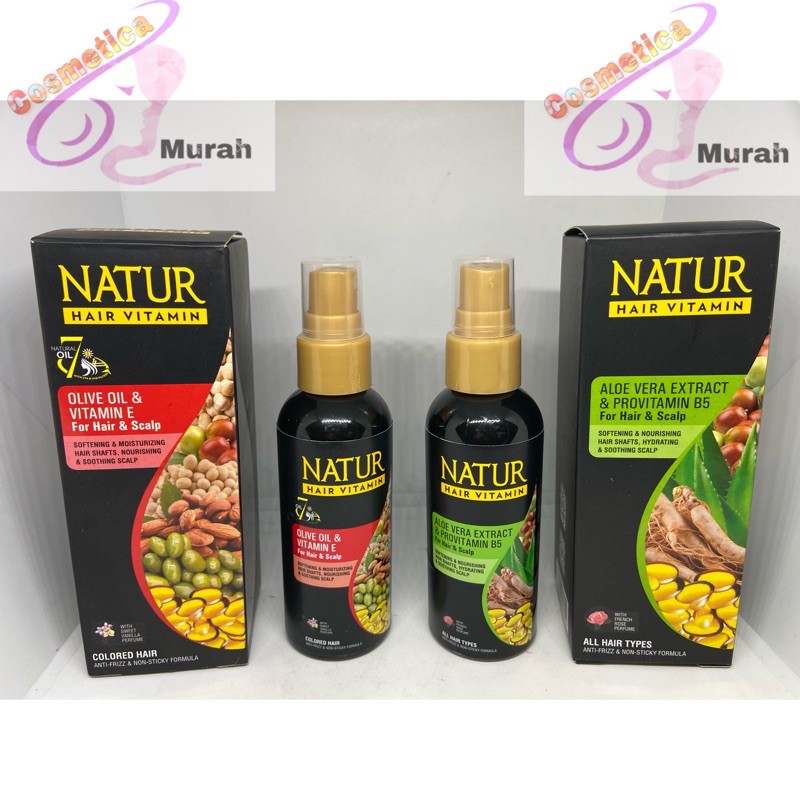 [ 80 ml ] natur hair vitamin // vitamin rambut natur