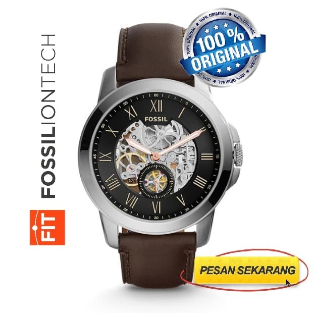 Diskon Jam Tangan Pria Fossil ME3095 - ME 3095 Automatic Strap Leather Jam Tangan Pria Grosir Termur