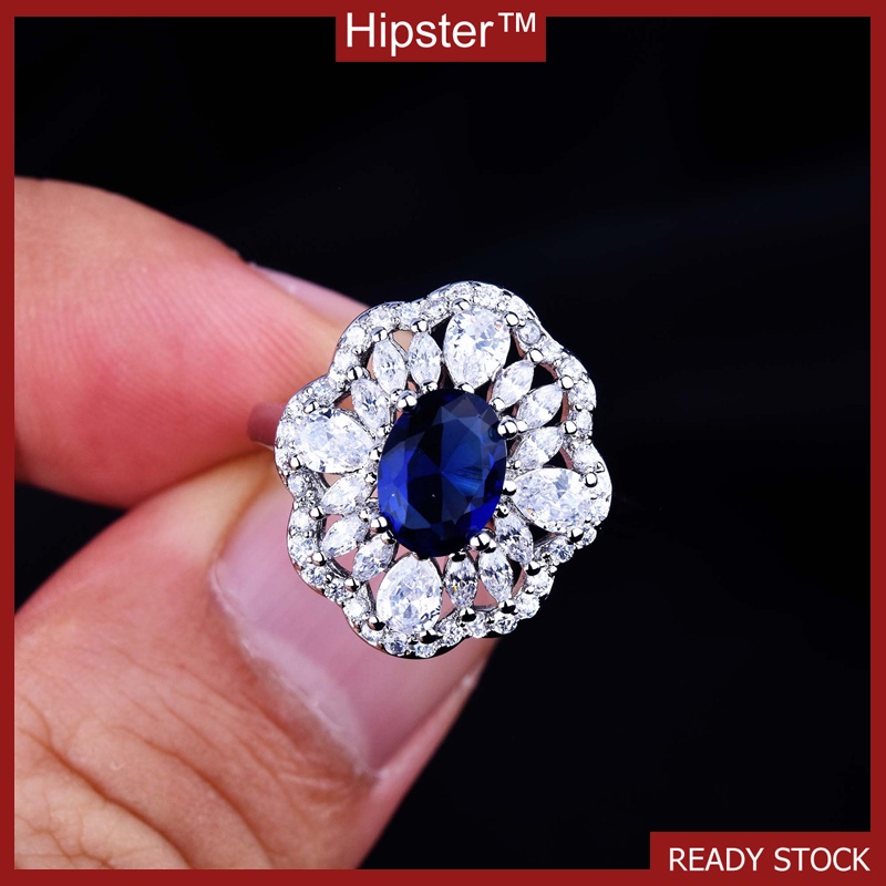 New Natural Sri Lankan Sapphire Ring