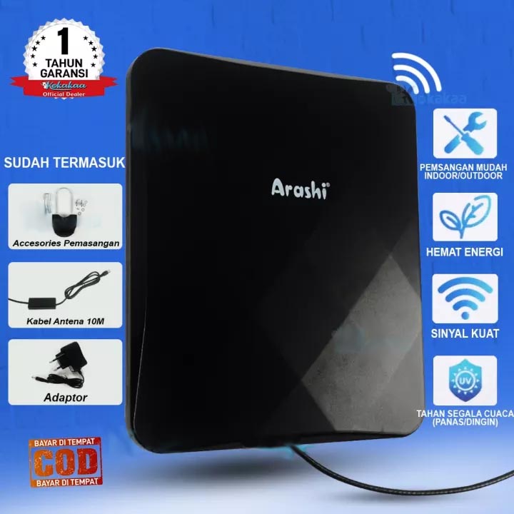 Antena arashi 1002 Antena digital terbaru