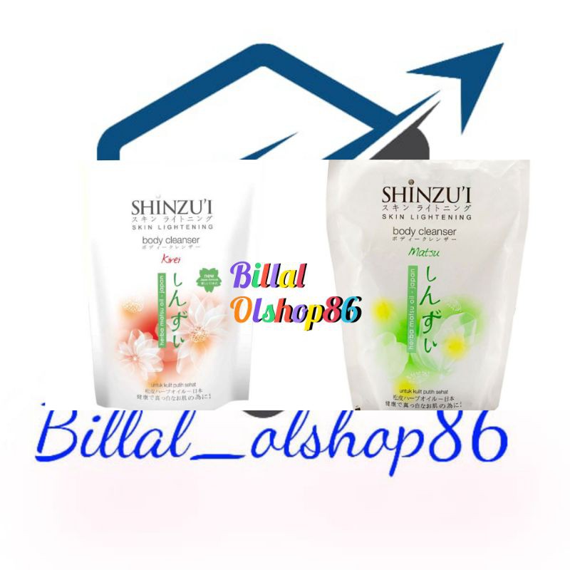 SHINZUI body wash 450 ml sabun cair refill pump 480ml