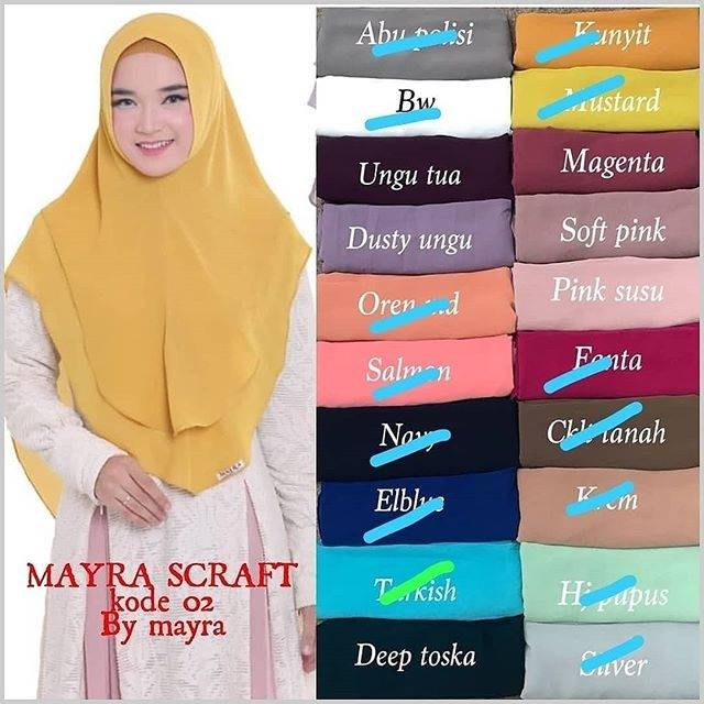 Khimar mayra 02 - Mayra scraft kode 02 by mayra