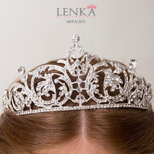 (BEST SELLER) AKSESORIS CROWN TIARA MAHKOTA PESTA ANAK MODERN MPA001