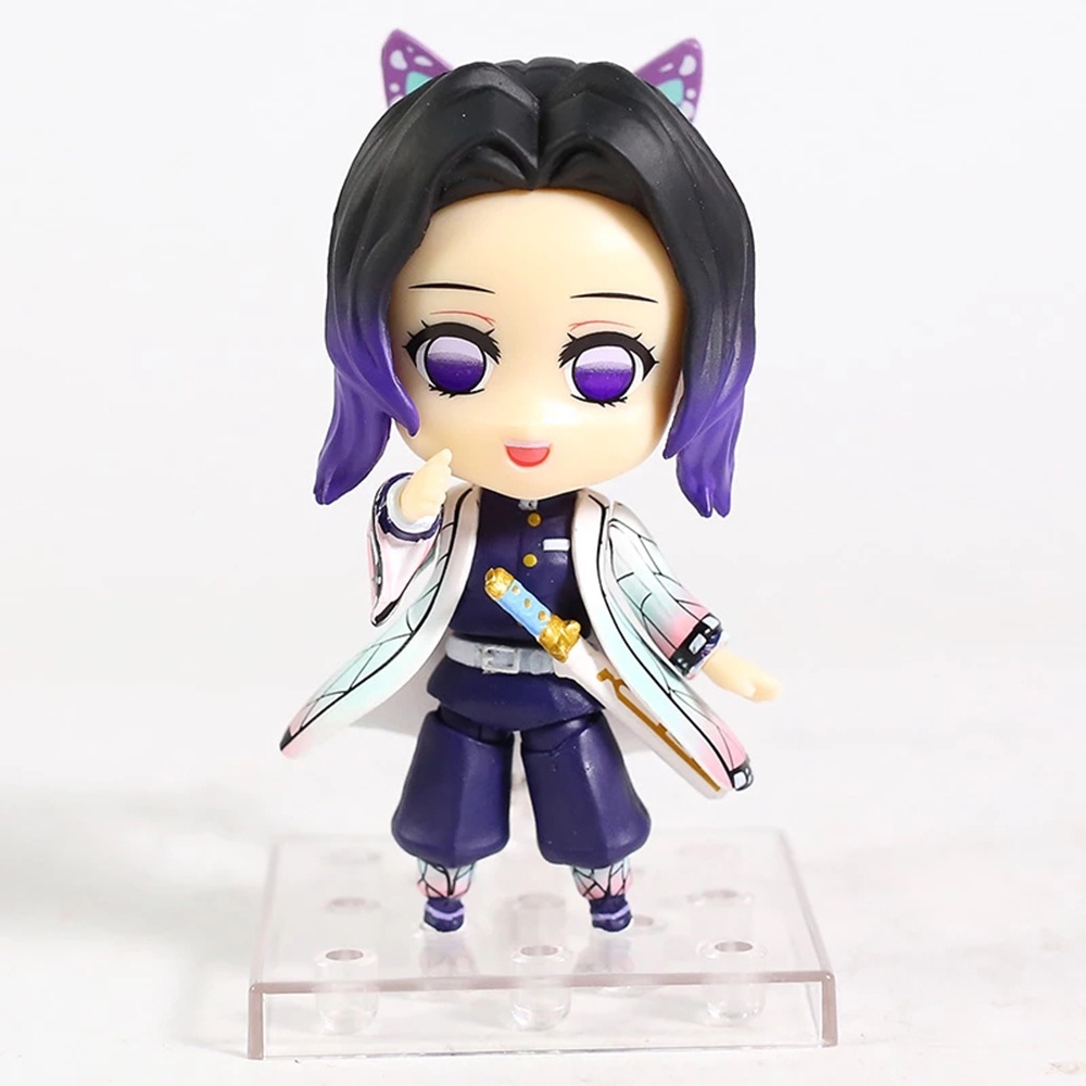 MXBEAUTY PVC Anime Demon Slayer Demon Blade Toy Figures Action Figure Toys Shinobu Miniatures Agatsuma Doll Ornaments Kimetsu no Yaiba Zenitsu Figurine Model