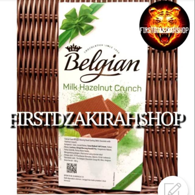 

The Belgian Milk Chocolate crunch 100gr