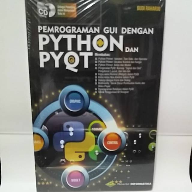 Pemrograman gui dengan python dan pyqt