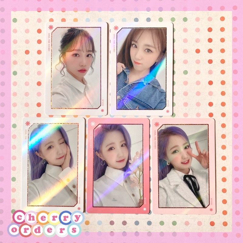 IZ*ONE Trading Card : ONE The Story ~ Special Hologram Yuri Nako Hitomi