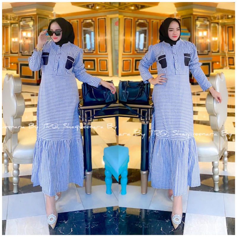 READY  DRESS SALUR COTTON IMPORT trq,shaqueenara