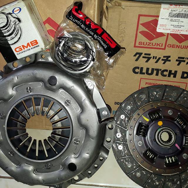 Satu Set Kanvas Kopling - Matahari - Decklaher Forsa  86-89 Suzuki Original