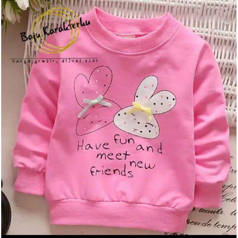 Baju Bayi Perempuan IMPORT // Sweater Bayi Anak Perempuan IMPORT  // 100% IMPORT