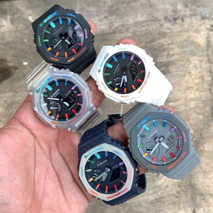 G-Shock Gshock GA-2100 GA2100 /GA2110 GA-2110 ORIGINAL CUSTOM RAINBOW