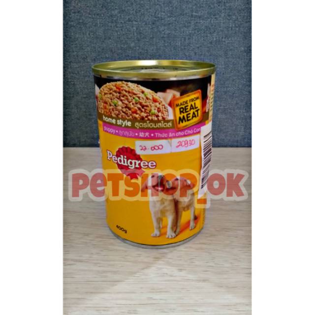 PEDIGREE KALENG 400gr WET FOOD