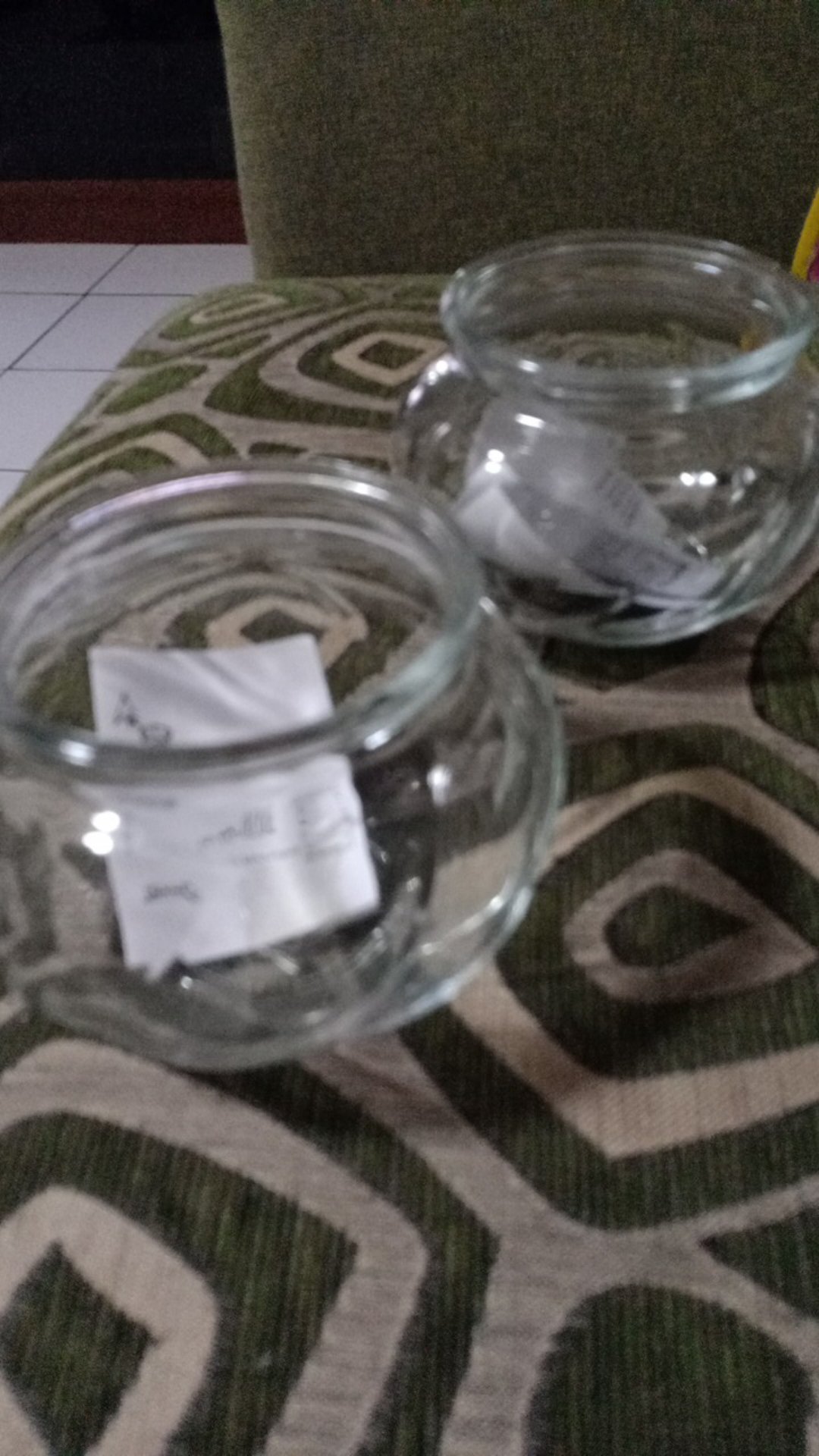 Ikea Viljestark Vas, Kaca Bening 8cm