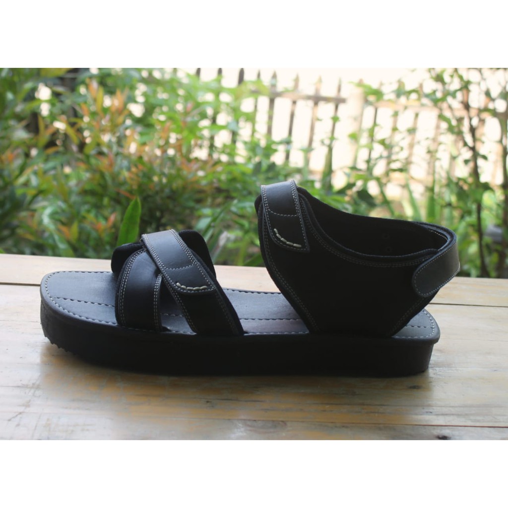 Sandal Gunung Pria Kulit Asli Rasheda GR 48 Big Size