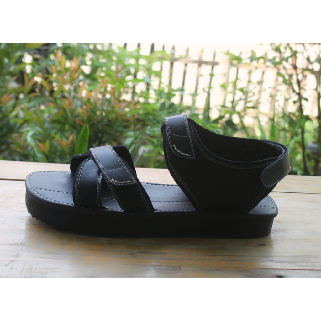 Sandal Gunung Pria Kulit Asli Rasheda GR 48 Big Size