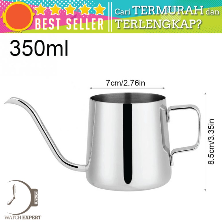 COD Teko Pitcher Kopi 350ml Untuk Teapot Drip Kettle Cup Bahan Stainless Steel