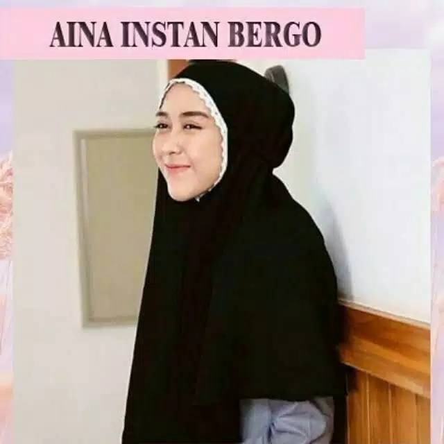 Hijab alazhar instan bergo non ped antem al azhar | hijab instan | hijab bergo maryam | Bargo Maryam