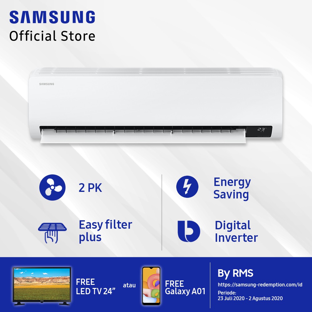 SAMSUNG AC Wind-Free Technology 2 PK - AR18TYEAEWKNSE-2