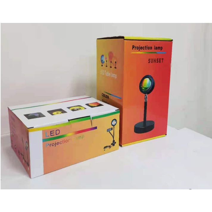 Proyeksi sunset lampu tidur