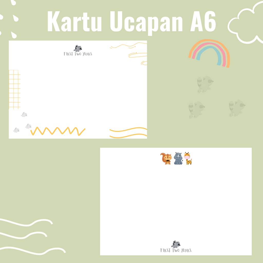 Kartu Ucapan A6