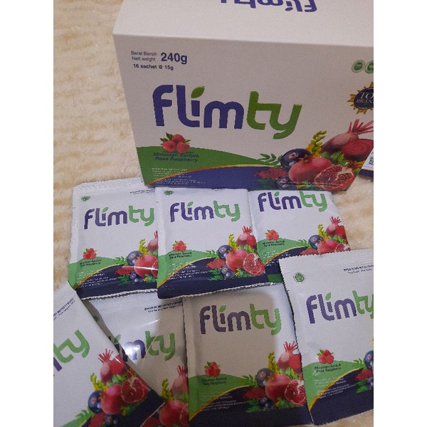 

flimty minuman serbuk rasa raspberry 1 shaset