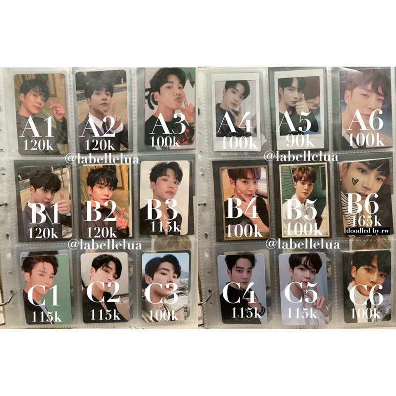 SF9 Rowoon Photocard/PC