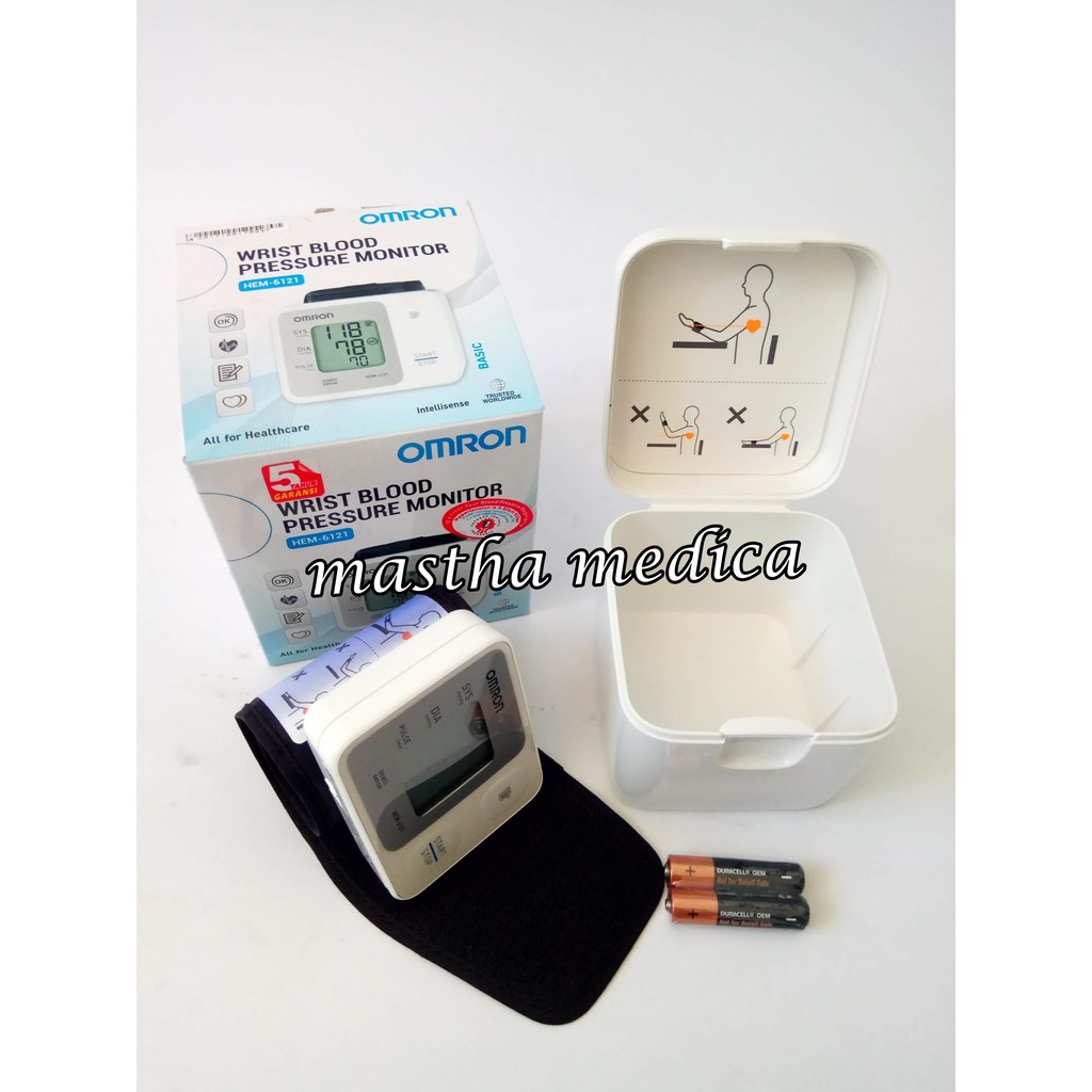 Tensimeter Omron HEM-6121 TENSI DIGITAL Pergelangan Tangan Wrist
