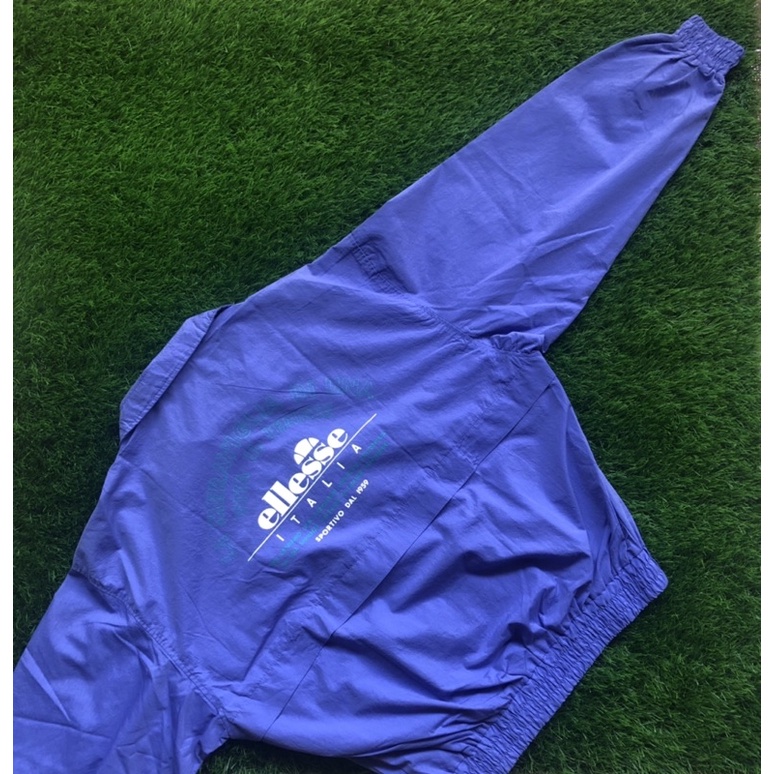 ELLESSE PURPLE EDITION Big logo Jacket vintage90s full tag full tape// RARE ITEM