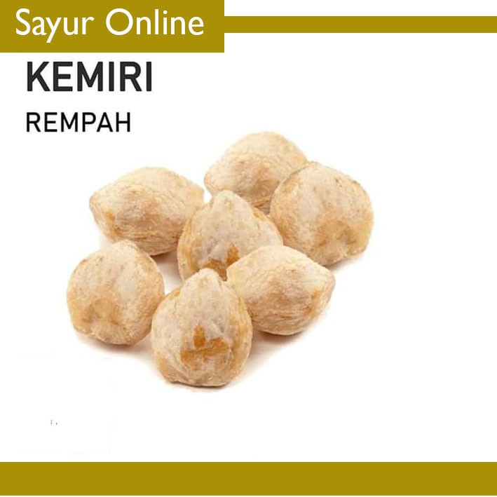 

[Sayuronline] KEMIRI [1 Pack, 5 Butir]