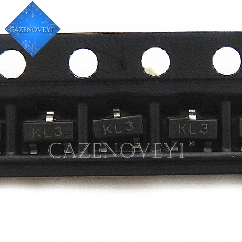 100 Pcs / lot Sirkuit Terpadu Ic BAT54C KL3 BAT54S KL4 BAT54 Schottky diode SOT23 SOT-23-3