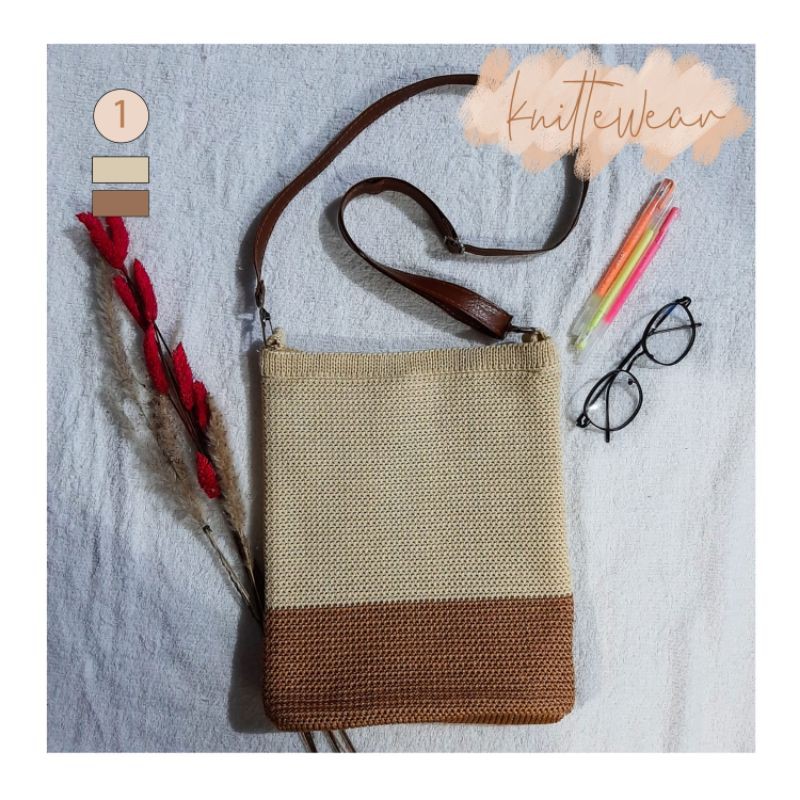 SIMPLE SLINGBAG KNITTEWEAR