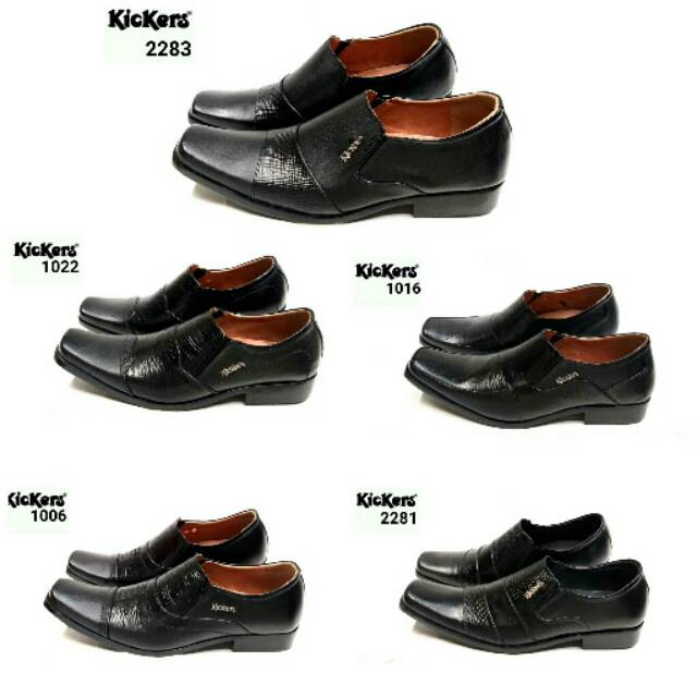 SEPATU KANTOR KULIT ASLI KICKERS IMPORT