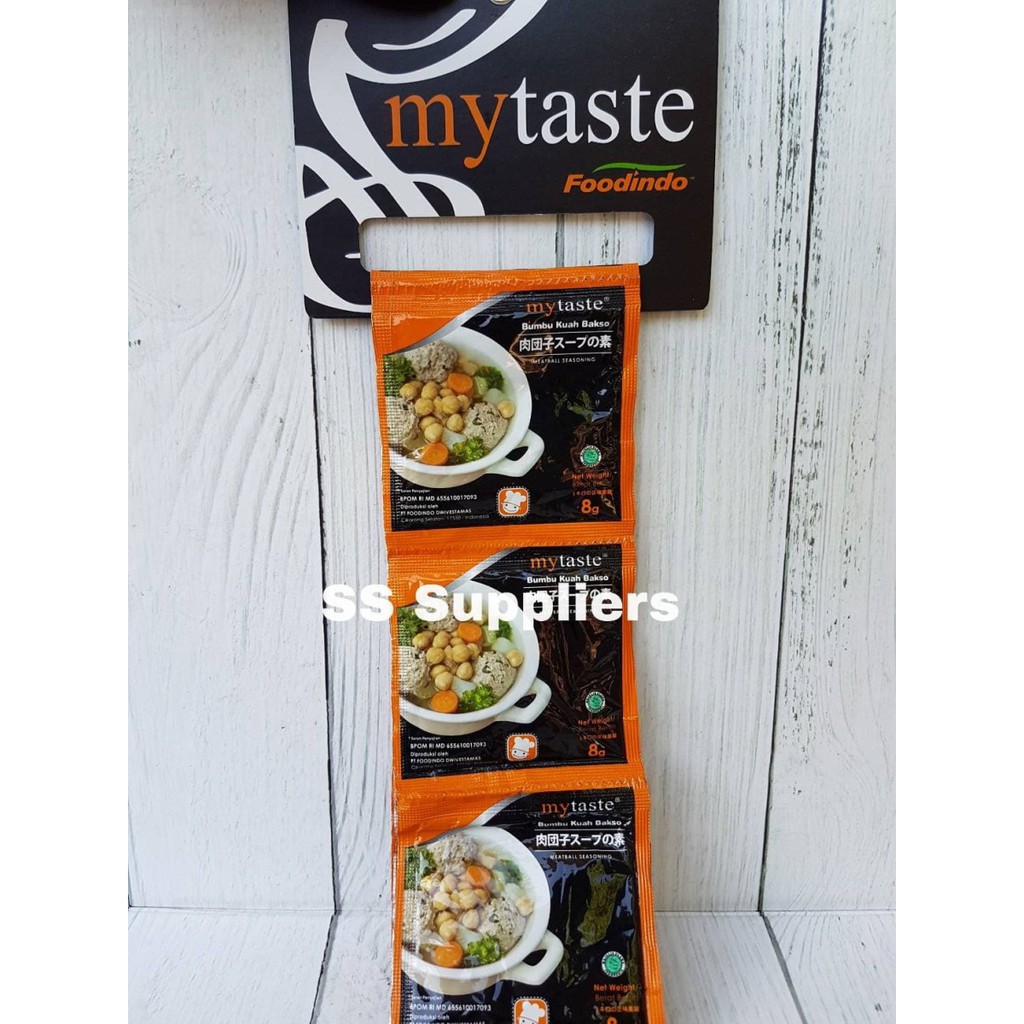 

Bumbu Kuah bakso My Taste 12 sachet (1 renceng)
