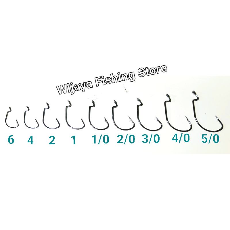 Mata Pancing Soft Lure atau Worm Hook