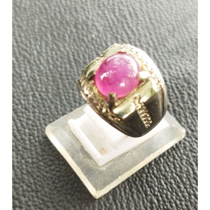 natural Batu Merah Ruby ASLI