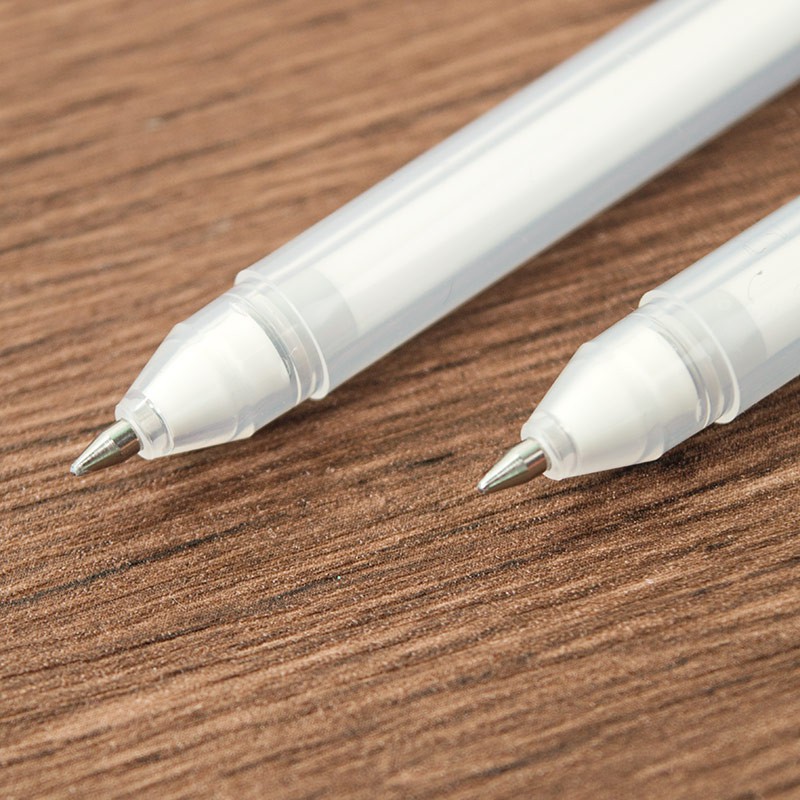 White Gel Ink Pen / Pulpen Tinta Gel Putih / Pulpen Putih Kenko / T gel Pen / White Pen Gel / Pulpen