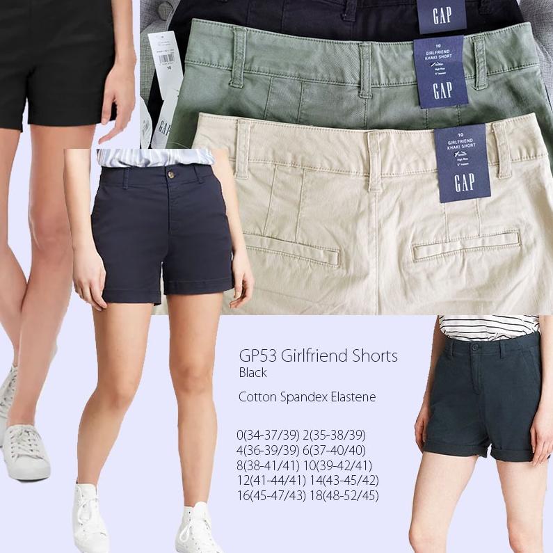 Stock New GAP Khaki Girlfriend Shorts GP53 GIRLFRIEND SHORTS #TREND