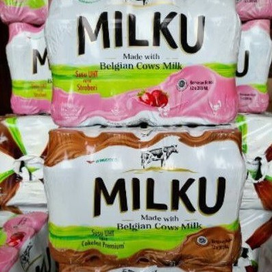

Milku susu 200 ml - 1 pack isi 12 botol